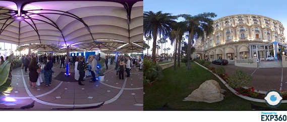 Cannes Carlton soirée de bienvenue 2018 - 360°
